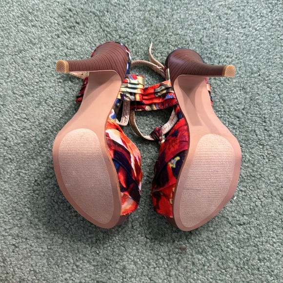 Apt 9 by Kohls Satin Colorful Stiletto Heels - Picture 8 of 9